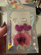 Friday drop earrings- All one off designs. Shapes and other fandoms