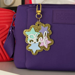 Cluster of stars bag charm