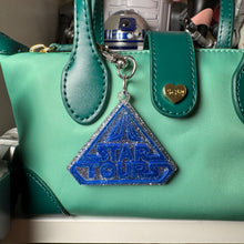 Star tours logo bag charm