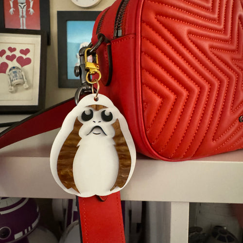 Porg bag charm