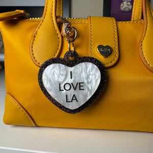 I love LA bag charm