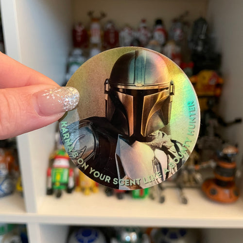 Karma Bounty hunter holo stickers